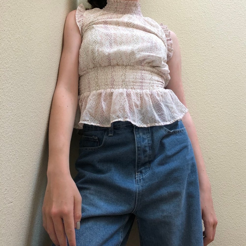 Unique Ruffle Blouse